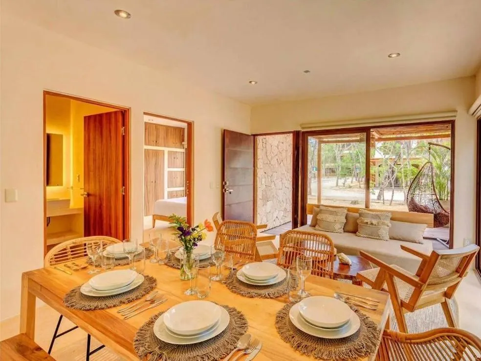 Selva Norte - Villa - 3 Bdr - Roof & Jacuzzi 图卢姆